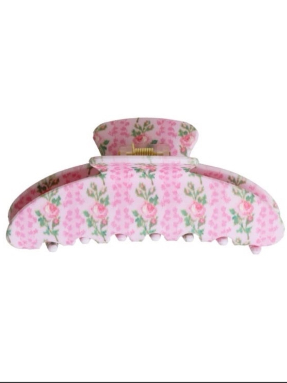 LoveShackFancy x Target – Goody Blooming Heirloom Large Claw Clip 1CT Strawberry